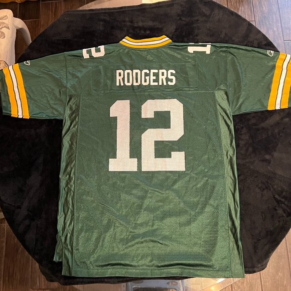 🔥Aaron Rodgers NFL Green Bay Packers Jersey #12 New - Size XL - Picture 1 of 5